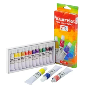 acuarelas artísticas fast — 12 unidades