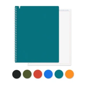 cuaderno espiral 100 hojas de líneas fast