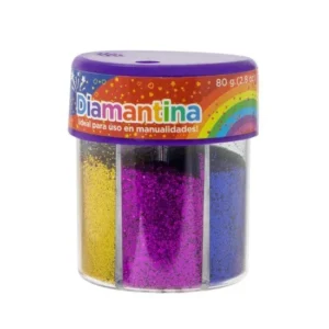 kit de diamantina varios colores