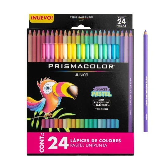 estuche de crayones prismacolor junior — 24 unidades estuche de crayones prismacolor junior — 24 unidades