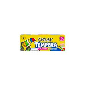estuche de temperas tucán